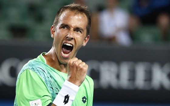 DAÍ SE. Luká Rosol ve druhém kole Australian Open