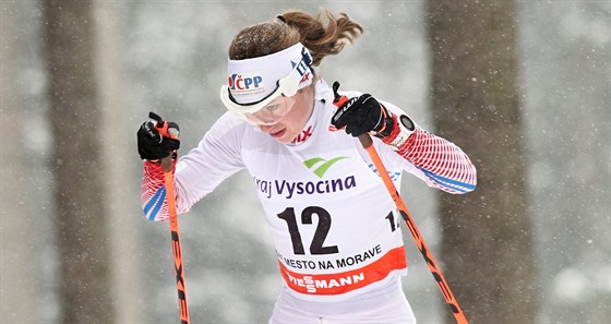 Bkyn na lyích Petra Nováková se zatím bod do Svtového poháru nedokala.