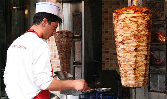 Kebab - jedno z nejslavnjích pouliních jídel v esku zdaleka nedosahuje...