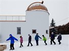 Nová hvzdárna v Jiín je zárove pirodovdným centrem (21.1.2016).