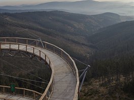 Stezka nabízí nekonené mnoství pohled, situací a moment.