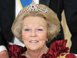 Nizozemská královna Beatrix (Haag, 21. dubna 2009)