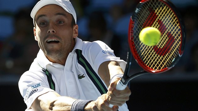 panlsk tenista Roberto Bautista Agut hraje s Berdychem o tvrtfinle Australian Open.