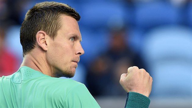 esk tenista Tom Berdych zatn pst v osmifinle Australian Open.