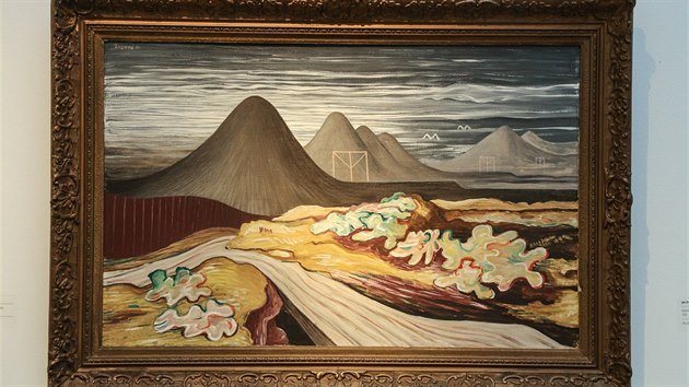 Haldy, jak je viděl Jan Zrzavý.