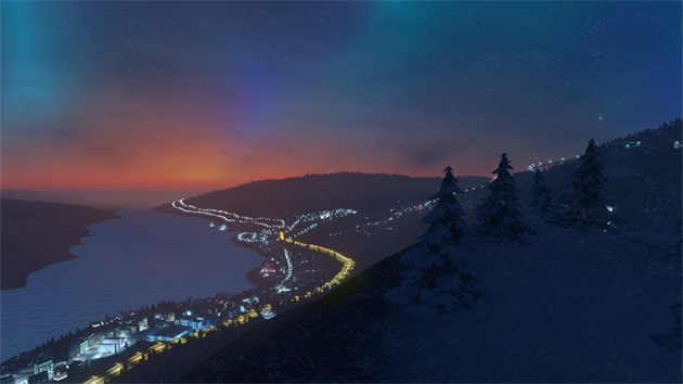 Cities: Skylines Snowfall