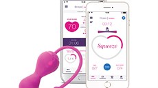 Posilovací pomůcka Lovelife ovládaná přes smartphone Posilovací pomůcka Lovelife ovládaná přes smartphone