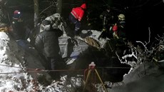 Záchrana speleologa z jeskyně u Holštejna na Blanensku zabrala šest hodin (23.... Záchrana speleologa z jeskyně u Holštejna na Blanensku zabrala šest hodin (23....