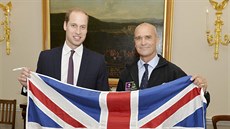 Britský dobrodruh Henry Worsley se na podzim 2015 setkal s princem Williamem.