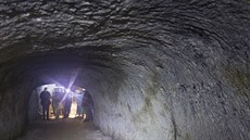 Bývalý kaolinový důl v Nevřeni na Plzeňsku. (19. ledna 2016) Bývalý kaolinový důl v Nevřeni na Plzeňsku. (19. ledna 2016)