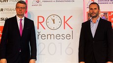 Předseda Asociace malých a středních podniků a živnostníků ČR Karel Havlíček a... Předseda Asociace malých a středních podniků a živnostníků ČR Karel Havlíček a...