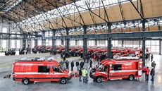 Hasiči v Moravskoslezském kraji dostali novou techniku. Hasiči v Moravskoslezském kraji dostali novou techniku.