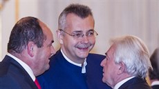 Šéf Fotbalové asociace Miroslav Pelta, lobbista Jaroslav Tvrdík a sportovní... Šéf Fotbalové asociace Miroslav Pelta, lobbista Jaroslav Tvrdík a sportovní...