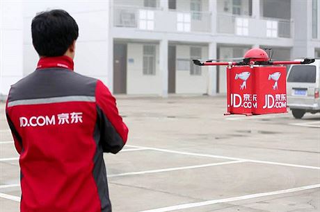 Doruovací dron ínské spolenosti JD.com