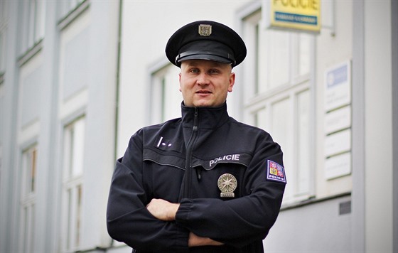 Tomá Roupec z Jindichova Hradce patí mezi zkuené policisty.