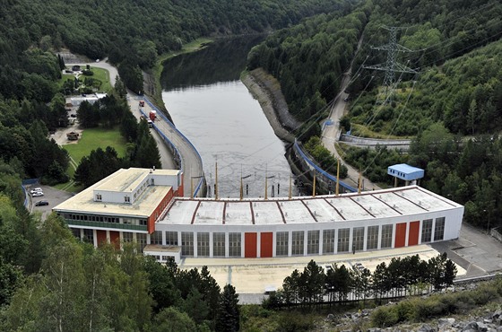 Peerpávací vodní elektrárna v Daleicích.