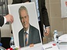 Prezident Milo Zeman navtívil chlumanský závod keramiky Lasselsberger....