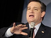 Kandidt republikn Ted Cruz mluv po vtzstv v primrkch v Iow (2. nora...