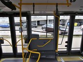 Ve vnitn sti autobusu maj vechny dvee stejnou vku. Lev se nezvykle...