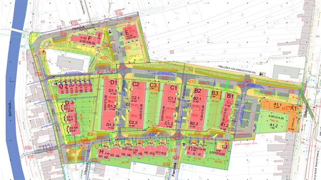 Firma Stavos v Malomicch chyst projekt o tyech etapch. Bhem nj maj vyrst adov domky, bytovky i dvanctipatrov vk.