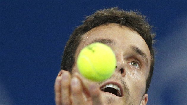 Roberto Bautista Agut ve finle turnaje v Sofii.