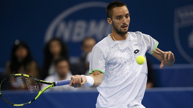 Viktor Troicki ve finle turnaje v Sofii.