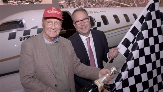 Niki Lauda kupuje stroj Bombardier Global 7000.