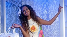 Lejla Abbasová v modelech britské letecké společnosti Lejla Abbasová v modelech britské letecké společnosti