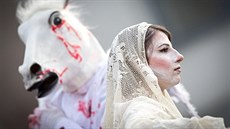 Milevské maškary pokořily rekord z roku 2011, kdy se tradičního masopustního... Milevské maškary pokořily rekord z roku 2011, kdy se tradičního masopustního...