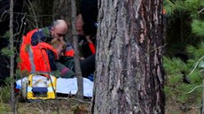 V lese na okraji Plzně spadla žena z koně. Utrpěla vícečetná zranění. (2. února... V lese na okraji Plzně spadla žena z koně. Utrpěla vícečetná zranění. (2. února...