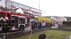 Pt sbor profesionálních a dobrovolných hasi zasahovalo dnes v Boskovicích...