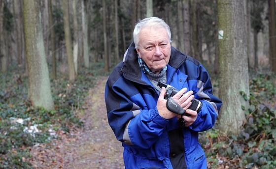 Bohuslav Cihla se do pírody vydává takka vdy i se svou kamerou.