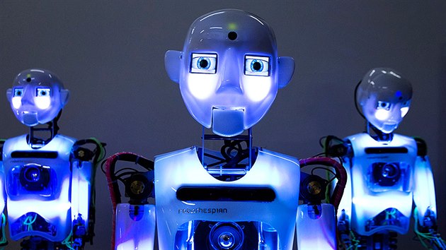 Interaktivn roboti RoboThespian