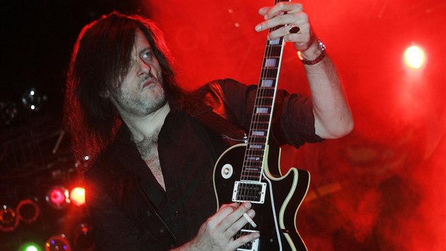 Kytarista kapely Helloween Michael Weikath.