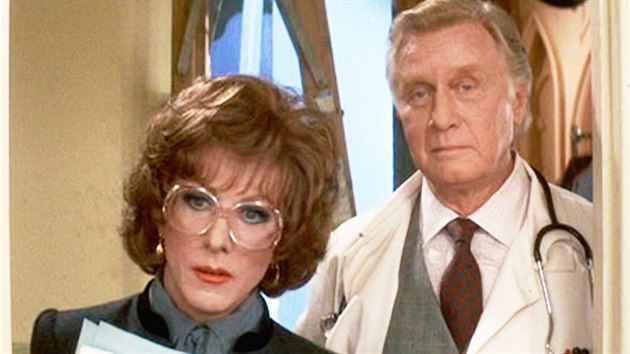 George Gaynes (vpravo) ve filmu Tootsie