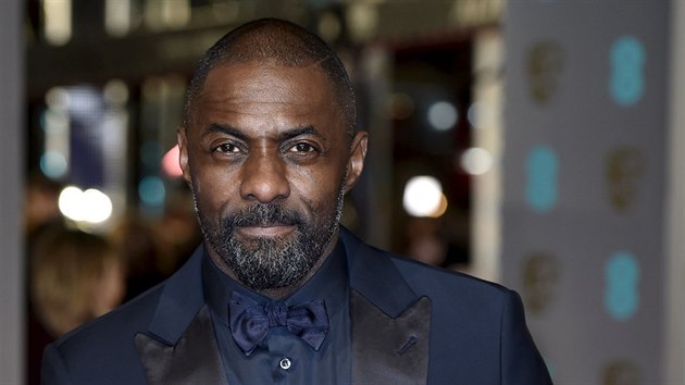 Idris Elba na udlen cen BAFTA (Londn, 14. nora 2016)