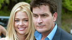 Charlie Sheen s bývalou manelkou Denise Richardsovou