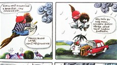 Frantv komiks Straidýlko Kuk vycházel v asopisu Sluníko v roce 1969.