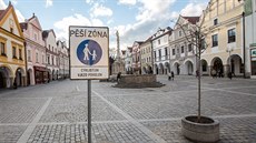 Vjezdu do centra Třeboně budou bránit sloupky na čip. Vjezdu do centra Třeboně budou bránit sloupky na čip.