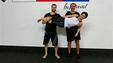 Majda, Marek a trenér Roman Čupera Majda, Marek a trenér Roman Čupera