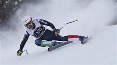 Nadia Fanchiniová ve sjezdu v italském stedisku La Thuile