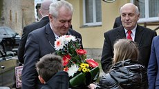 Prezident Miloš Zeman na návštěvě Kornatic. (10. února 2016) Prezident Miloš Zeman na návštěvě Kornatic. (10. února 2016)