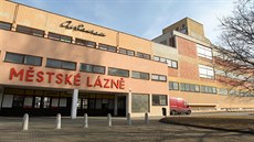 Lázně v brněnských Zábrdovicích. Lázně v brněnských Zábrdovicích.