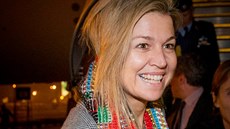 Nizozemská královna Máxima po příletu do Pákistánu (8. února 2016) Nizozemská královna Máxima po příletu do Pákistánu (8. února 2016)