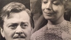 Zdenka Procházková a její první manel Karel Höger ve he Manelství na zkouku