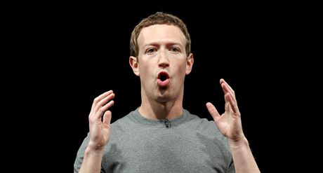 Mark Zuckerberg, zakladatel sociální sít Facebook