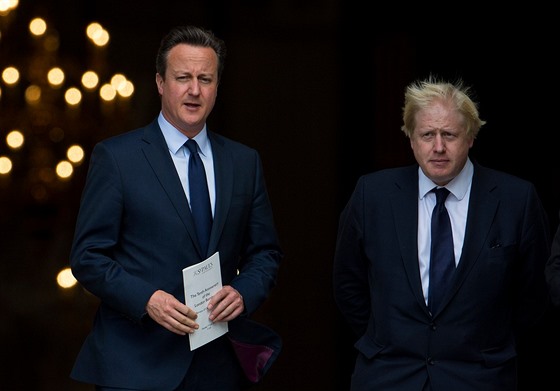 David Cameron a Boris Johnson na archivním snímku.