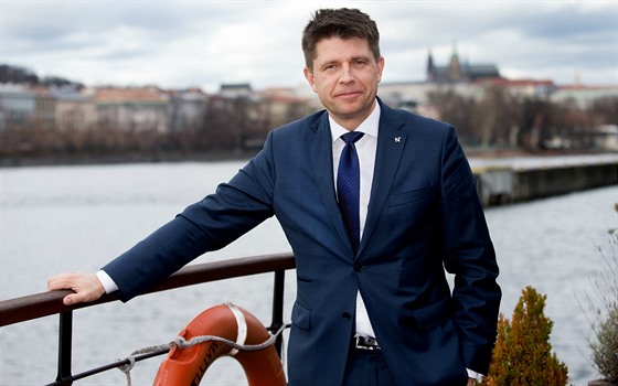 Ryszard Petru, polský poslanec a zakladatel opoziní strany Nowoczesna