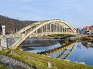 Most přes Vltavu ve Štěchovicích Most přes Vltavu ve Štěchovicích