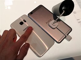 Samsung Galaxy S7 edge a HTC One X9